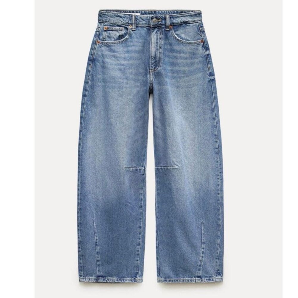 Zara Baggy Barrel Women’s Jeans Size 8